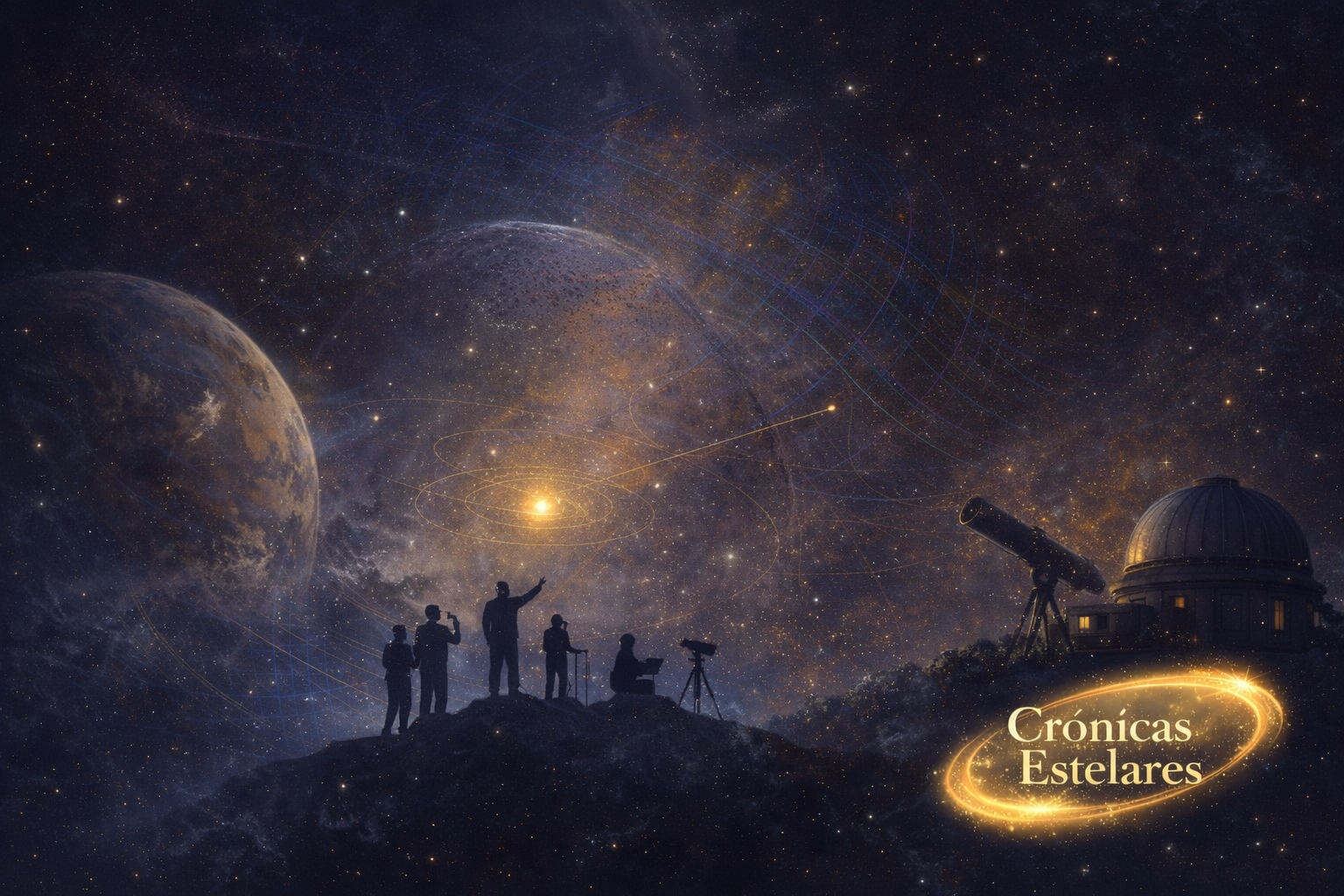 Crónicas Estelares explora la historia humana del espacio: observatorios, misiones y miradas colectivas que cambiaron nuestra forma de entender el cosmos.